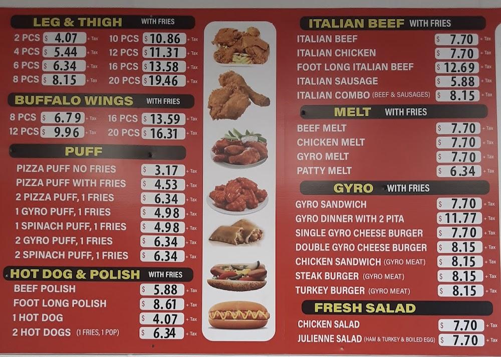 Jeffery Restaurant Inc Menu image 4